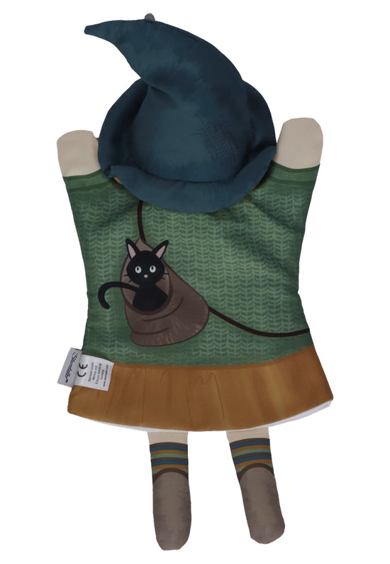 Sterntaler Handpuppe Hexe, 38cm für das Kasperletheater Auslauf