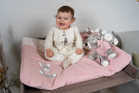 Sterntaler Wickelauflagenbezug Esel Emmi Girl in rosa Fabrik Onlineshop