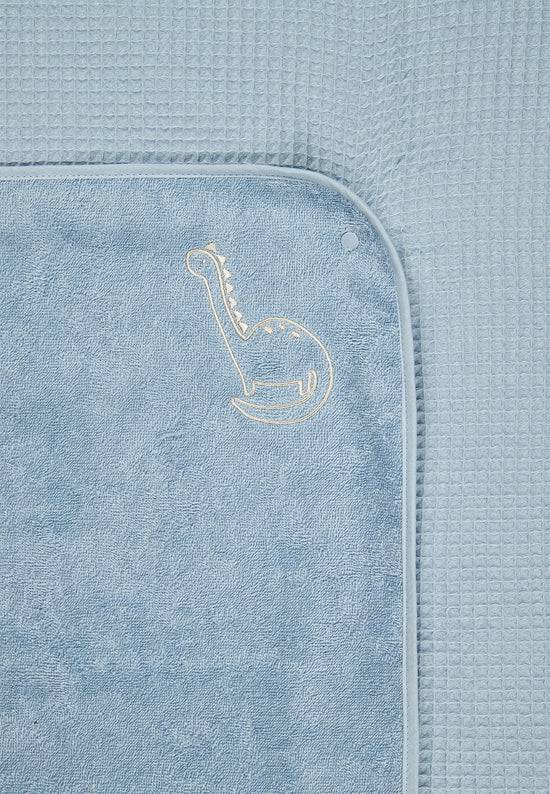 Sterntaler Wickelauflagenbezug Dino Rexi in blau Sonderangebot