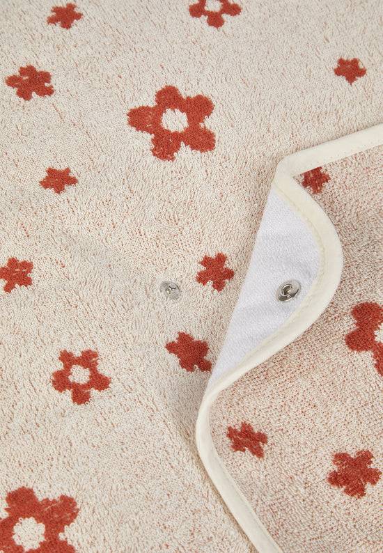 Sterntaler Wickelauflagenbezug Bauernhof mit Motiv Blumen Rabatt