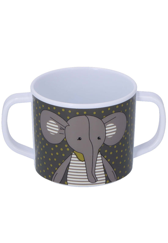 Sterntaler Henkeltasse + Trinkaufsatz Elefant Eddy+Hase Happy Exklusivangebot