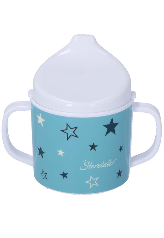 Sterntaler Henkeltasse mit Trinkaufsatz Eisbär Elia, türkis Black Friday