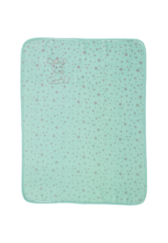 Sterntaler Plüsch-Decke Esel Emmi in Türkis, 100x75cm Blitzangebot