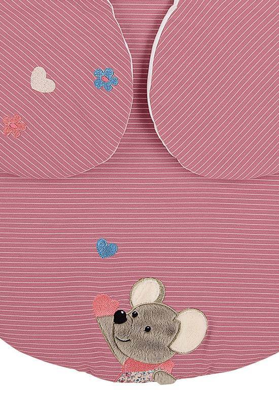 Sterntaler Einschlagdecke wattiert Maus Mabel aus Jersey,Rosa Kauf eins, bekomm eins gratis