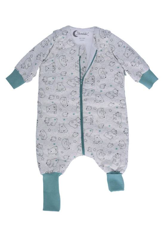 Sterntaler Schlafsack mit Beinen 90cm Eisbär Elia in Ecru mel 50% Rabatt für begrenzte Zeit