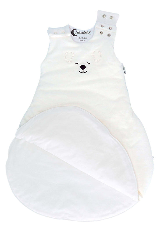 Sterntaler Baby-Schlafsack 50/56 Eisbär Elia in Ecru 3,50 TOG im Angebot
