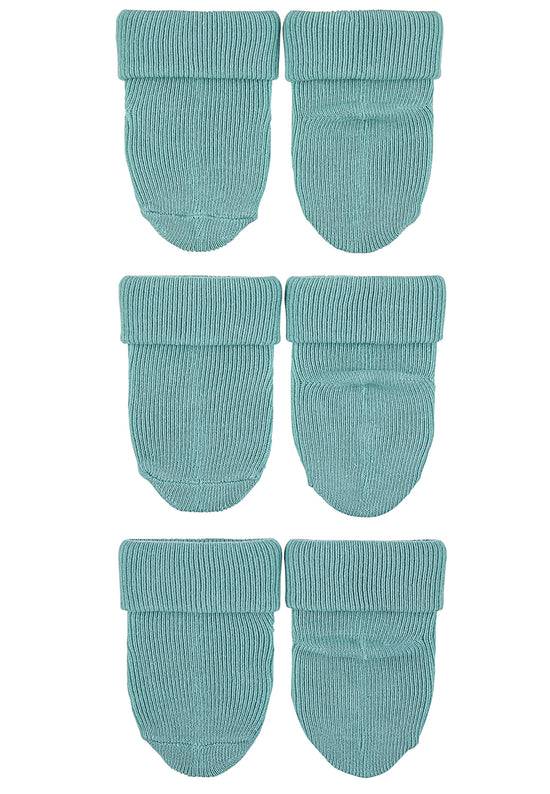 Sterntaler Erstlingssocken im 3er-Pack uni mit Umschlag Begrenztes Angebot