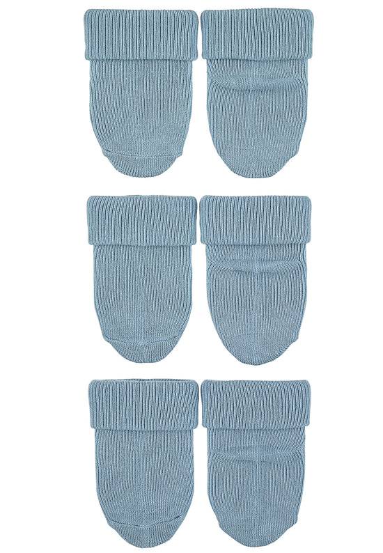 Sterntaler Erstlingssocken im 3er-Pack uni mit Umschlag Begrenztes Angebot