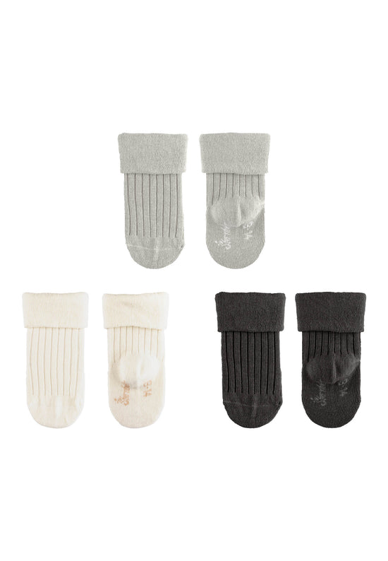 Sterntaler Baby Socken 3er Rippe aus Baumwoll-Mischgewebe Neuheiten
