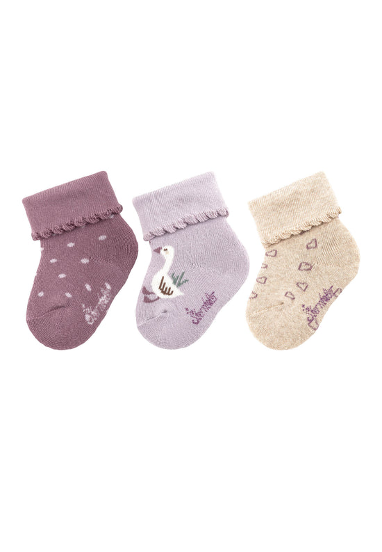 Sterntaler Babys Socken 3er Set aus Baumwoll-Mischgewebe