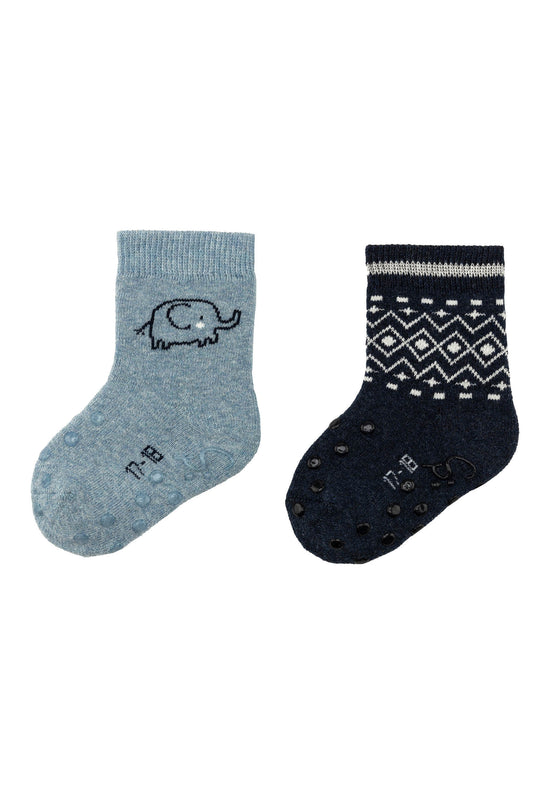 Sterntaler ABS Socken Elefant im 2er-Pack mit rutschfester Sohle Super Sparpreis