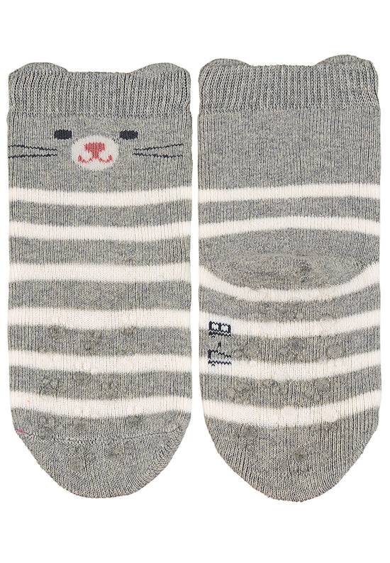 Sterntaler ABS-Krabbelsocken 2er-Pack Katze mit 3D-Ohren Wochenangebot