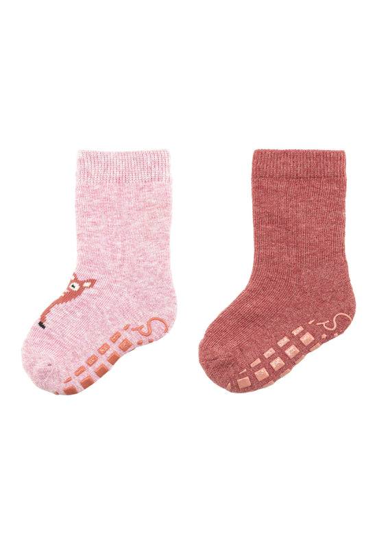 Sterntaler ABS Socken Rehkitz im 2er-Pack mit rutschfeste Sohle