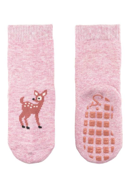 Sterntaler ABS Socken Rehkitz im 2er-Pack mit rutschfeste Sohle Letzter Tag
