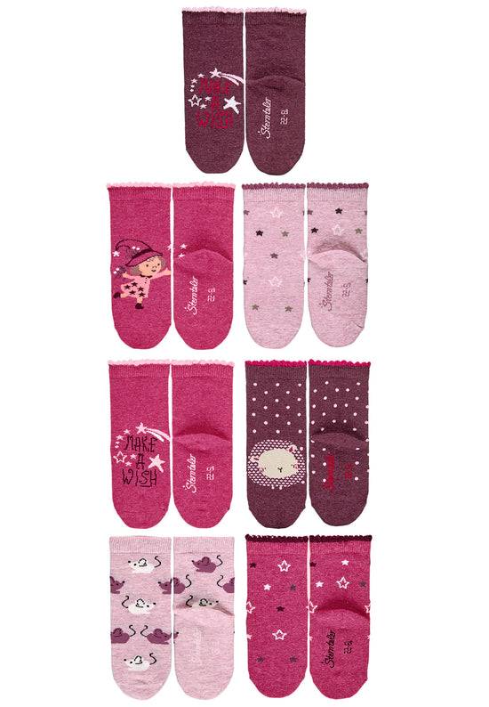 Sterntaler Socken für Mädchen, im 7er-Pack Bis zu 50% Rabatt