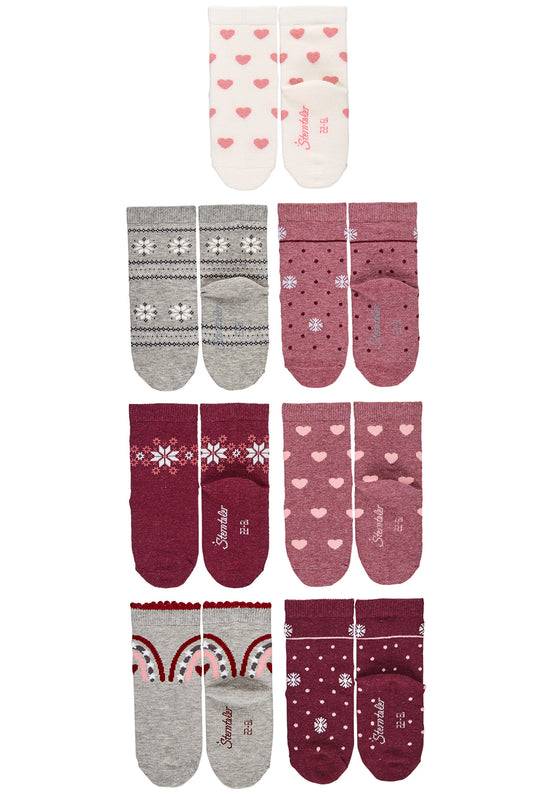 Sterntaler Socken für Mädchen, im 7er-Pack Bis zu 60% Rabatt