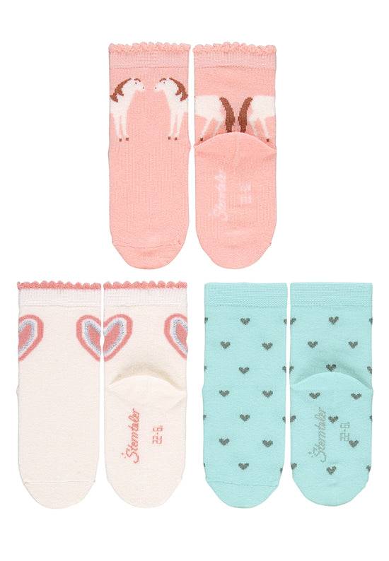 Sterntaler Kindersocken 7er-Box Mädchen in Rosa Sonderangebot der Fabrik