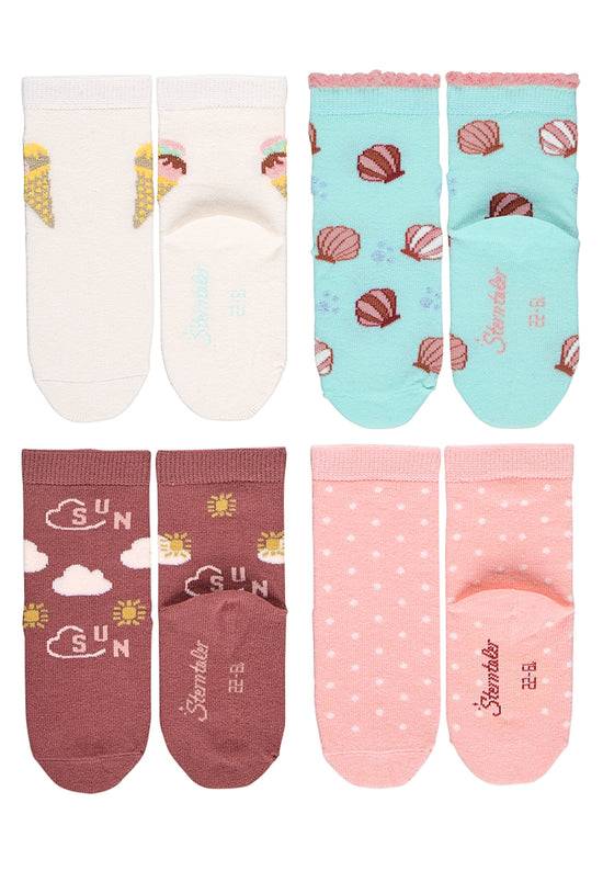 Sterntaler Kindersocken 7er-Box Mädchen in Rosa Sonderangebot der Fabrik