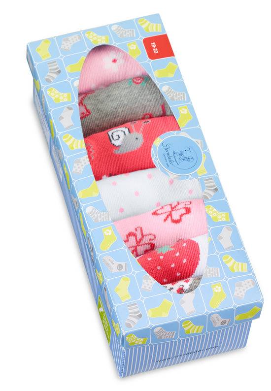 Sterntaler Kindersocken 7er-Box Mädchen in Rosa Sonderangebot der Fabrik