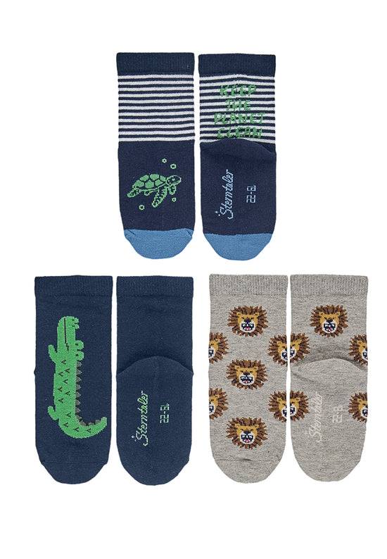 Sterntaler Kindersocken 7er-Box Jungen in Marine Vierteljährliche Förderung