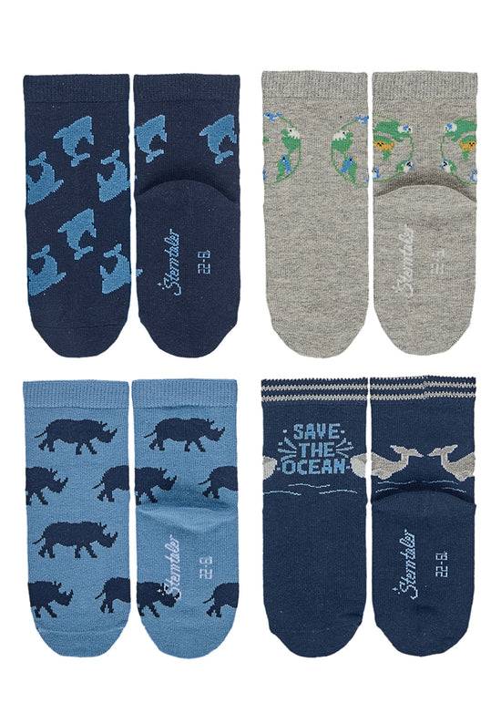 Sterntaler Kindersocken 7er-Box Jungen in Marine Vierteljährliche Förderung