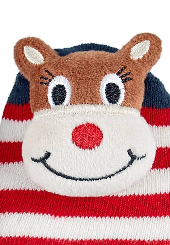 Sterntaler Baby Rasselsocken geringelt mit Motiv Weihnachten Rabatte dieses Monats