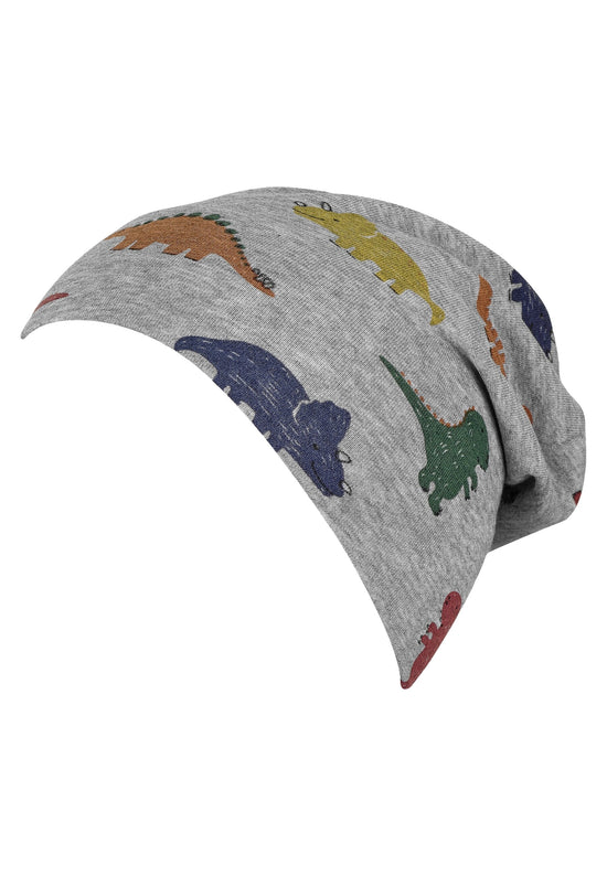Sterntaler Beanie bedruckt mit bunten Dinos Günstiger Verkauf