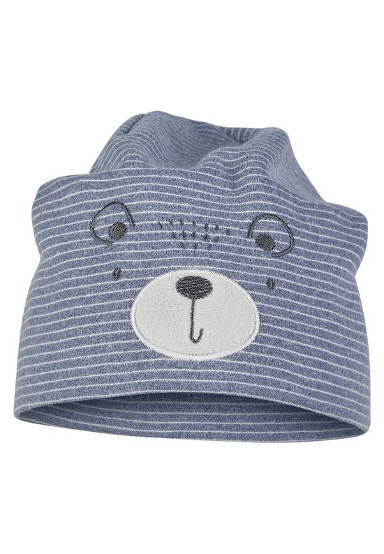 Sterntaler Beanie bedruckt mit Motiv Bär Blitzverkäufe