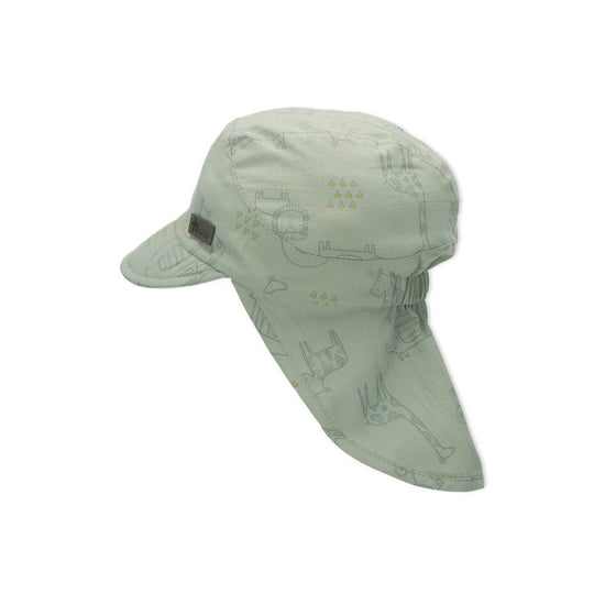 Sterntaler Schirmmütze mit Nackenschutz und Safari-Motiven Begrenztes Angebot