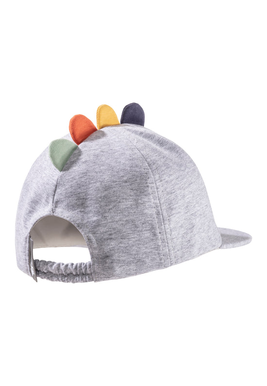 Sterntaler Baseballcap mit DINO-Stickerei in silber melange Saisonschlussverkauf