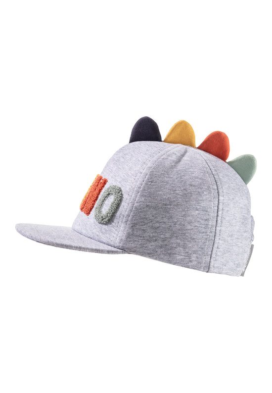 Sterntaler Baseballcap mit DINO-Stickerei in silber melange Saisonschlussverkauf
