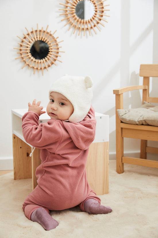 Sterntaler Inkamütze mit Ohren aus Baumwollteddystoff Top Angebot