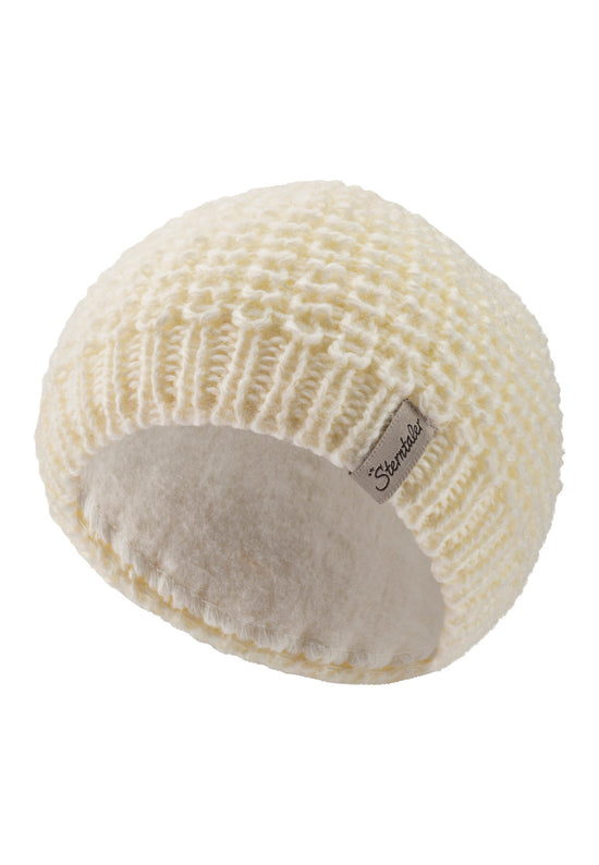 Sterntaler Strickmütze soft Touch mit Baumwollfleece-Futter