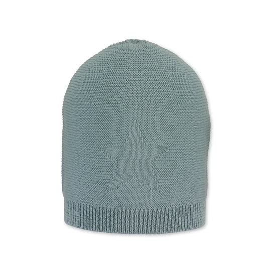 Sterntaler GOTS Strickmütze mit Stirnmotiv Stern in 3 Farben