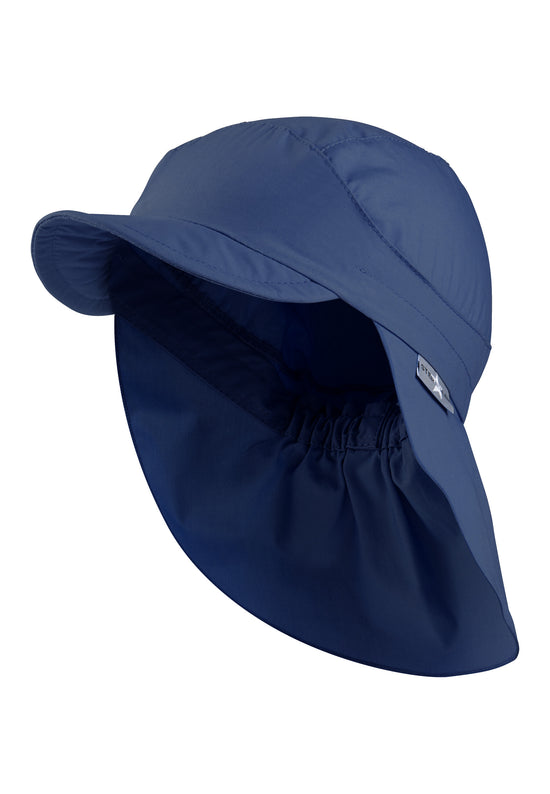 Sterntaler Schirmmütze mit Nackenschutz mit UV 50+, unifarben