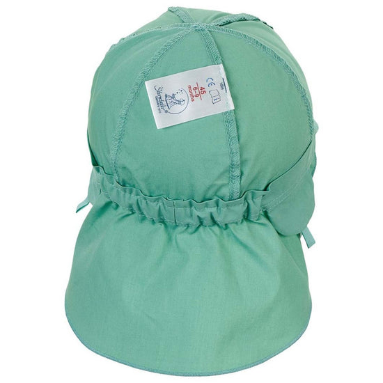 Sterntaler Schirmmütze mit Nackenschutz aus UV-Popeline (Bio) Letzter Tag