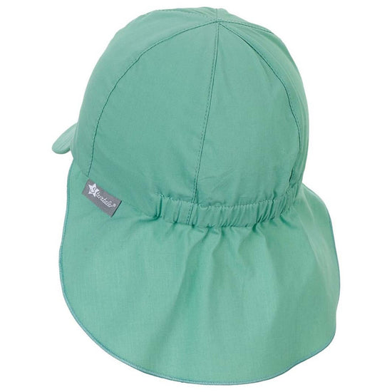 Sterntaler Schirmmütze mit Nackenschutz aus UV-Popeline (Bio) Letzter Tag
