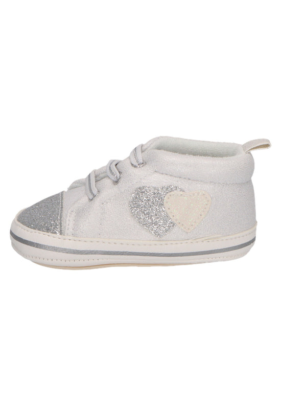 Sterntaler Babyschuh mit elastischen Schnürsenkeln in lichtgrau Vierteljährliche Förderung