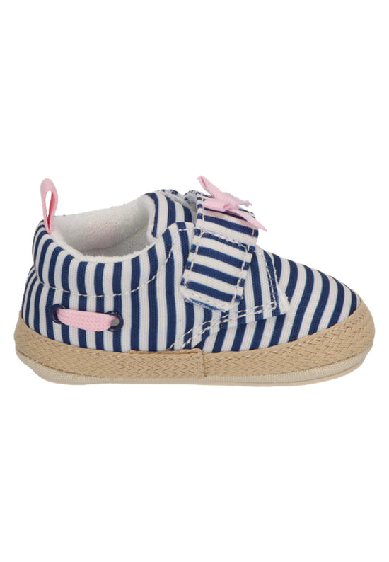 Sterntaler Babyschuh mit Streifen in blau zollfrei