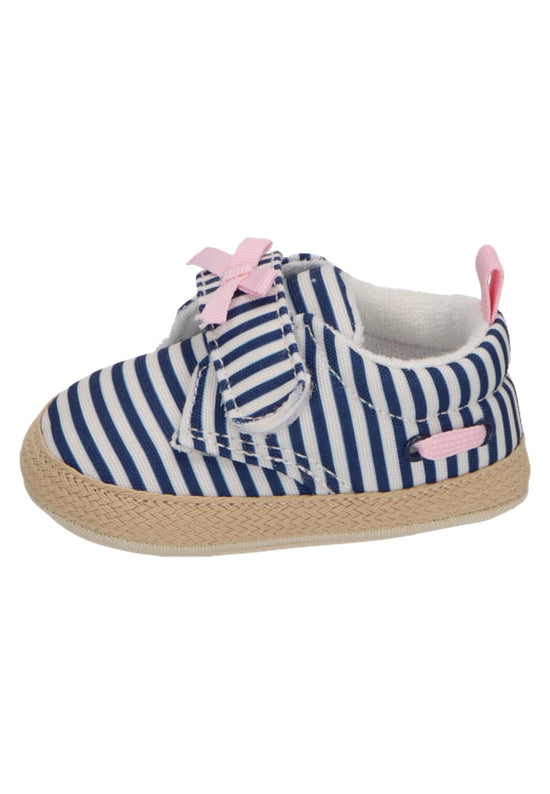 Sterntaler Babyschuh mit Streifen in blau zollfrei