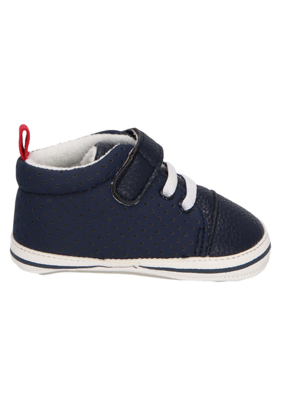 Sterntaler Babyschuh Uni mit elastischen Schnürsenkeln Auslauf