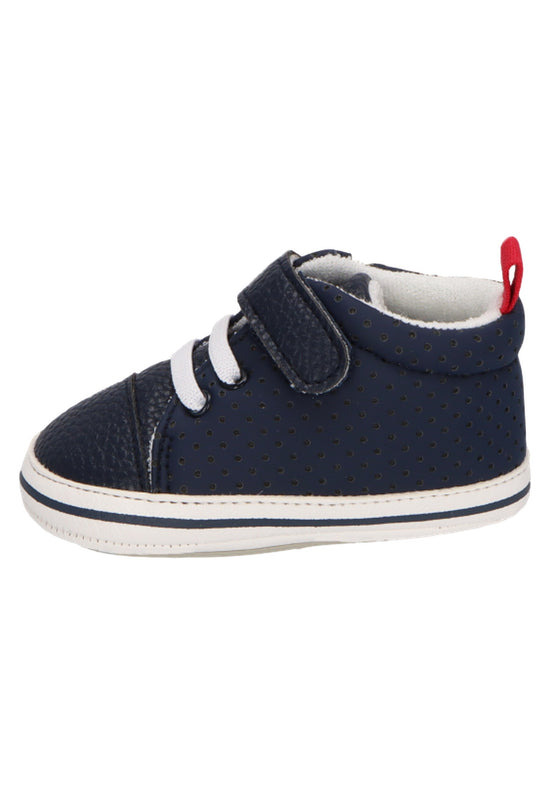 Sterntaler Babyschuh Uni mit elastischen Schnürsenkeln Auslauf