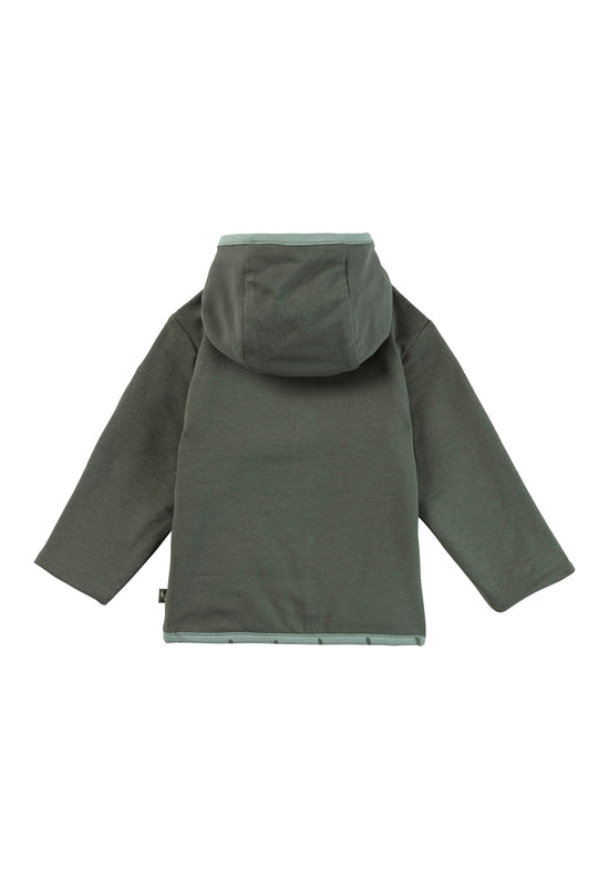 Sterntaler Wendejacke aus Baumwolljersey mit Blätterdruck Hotsell