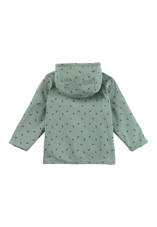 Sterntaler Wendejacke aus Baumwolljersey mit Blätterdruck Hotsell