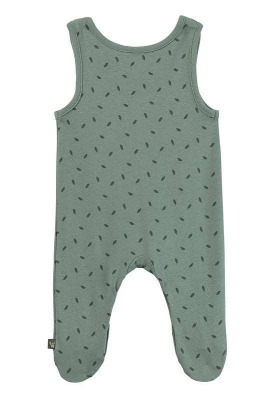 Sterntaler Strampler Set aus Baumwolljersey, Blätter-Muster im Angebot