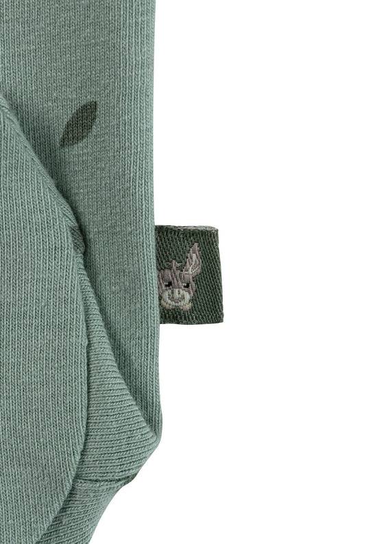 Sterntaler Strampler Set aus Baumwolljersey, Blätter-Muster im Angebot