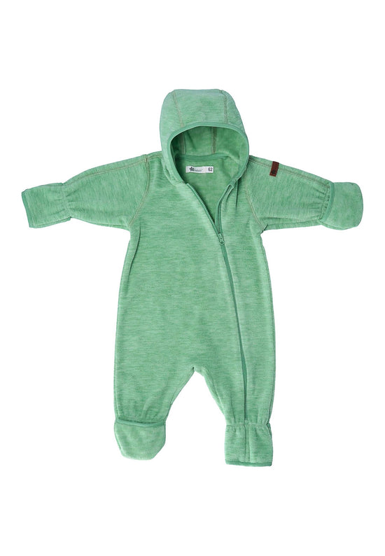 Sterntaler Overall aus Melange-Microfleece uni mit Kapuze Günstiger Verkauf