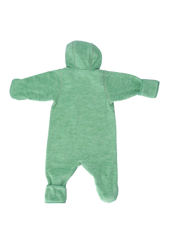 Sterntaler Overall aus Melange-Microfleece uni mit Kapuze Günstiger Verkauf