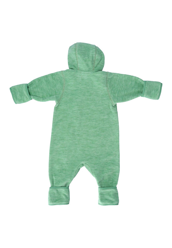 Sterntaler Overall aus Melange-Microfleece uni mit Kapuze Günstiger Verkauf