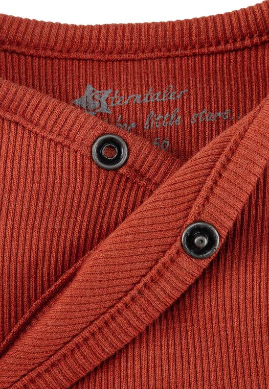 Sterntaler Strampler aus Rippjersey in Wickeloptik mit Bündchen Fabrikverkauf
